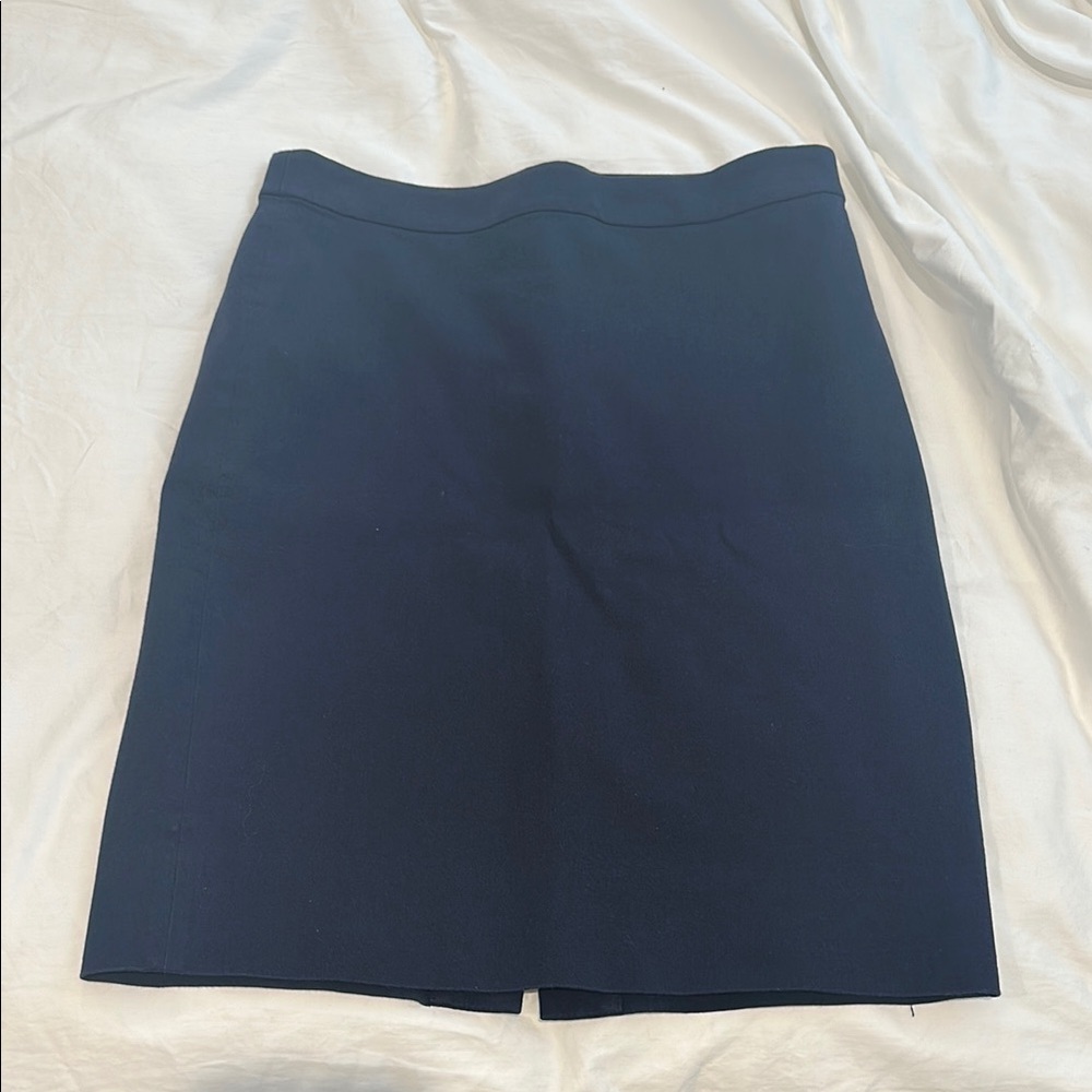 J crew Elegant Navy Blue pencil Skirt